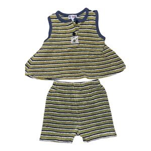 Le Top Terrycloth Outfit 3MO